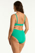 Sea Level Eco Essentials Cross Front Moulded Cup Bra
